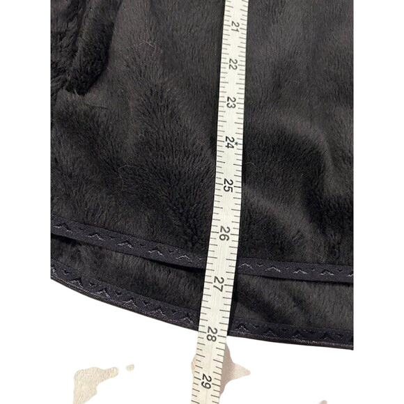 OHIO STATE Buckeyes Fleece Pullover Black Mock Zip Kangaroo Football Size LARGE - Picture 9 of 9